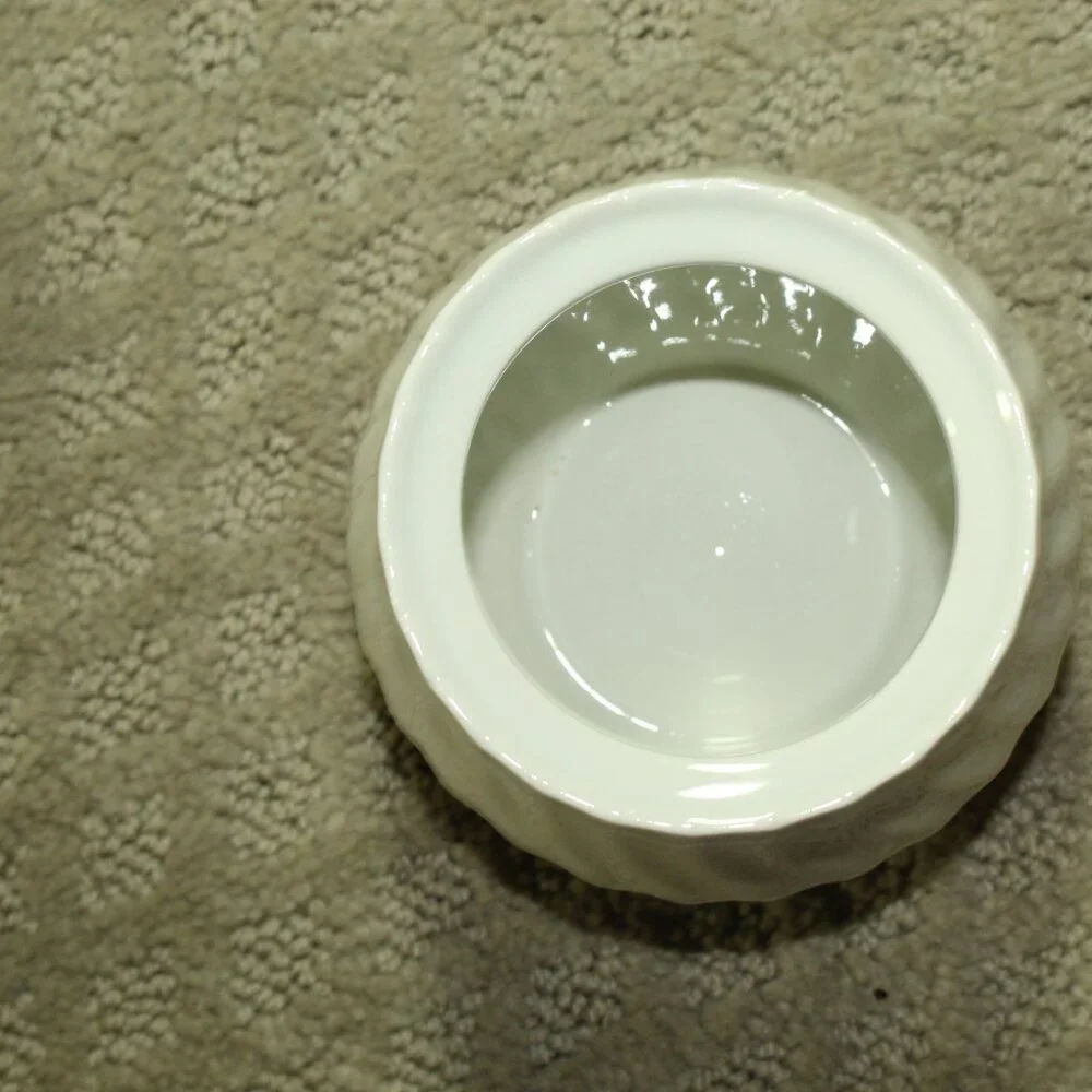 Gibson Houseware White Swirl Cream and Sugar Bowl with Lid